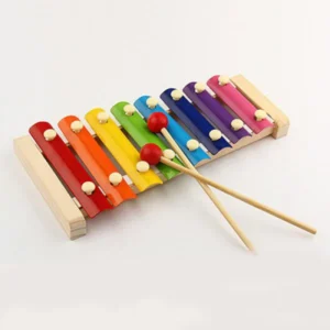 Wooden Xylophone Musical Toy for Children (MultiColor)